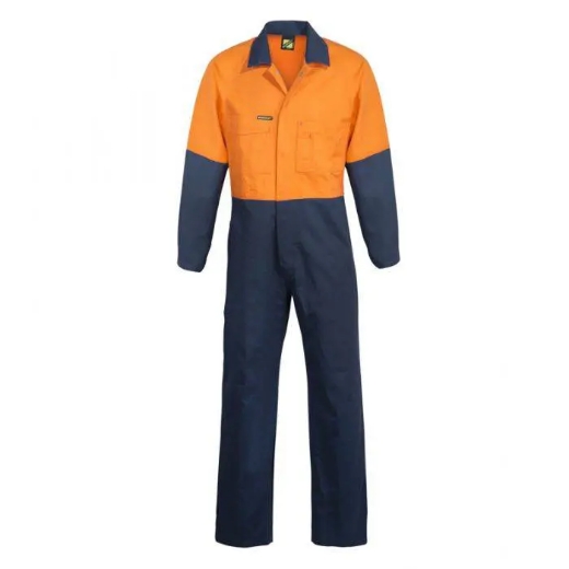 Picture of WorkCraft, Hi Vis P/C Coveralls